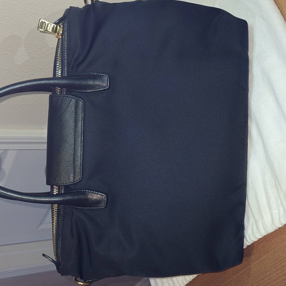 Prada Black Nylon And Leather Satchel Bag - Picture 16 of 17